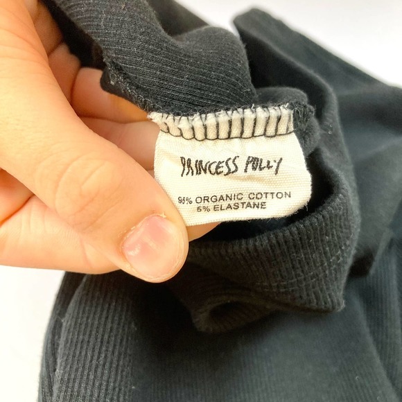 Princess Polly Classic Black Mini Dress - Picture 6 of 9